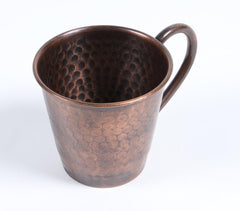 Hand Beaten Copper Beer Mug (400ml)