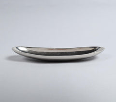Boat-Shaped Aluminium Serving Platter