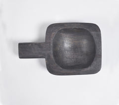 Charcoal Wooden Wok Server