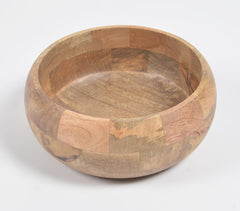 Natural Wooden Salad Bowl Q1
