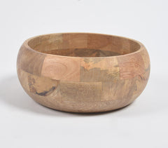 Natural Wooden Salad Bowl Q1