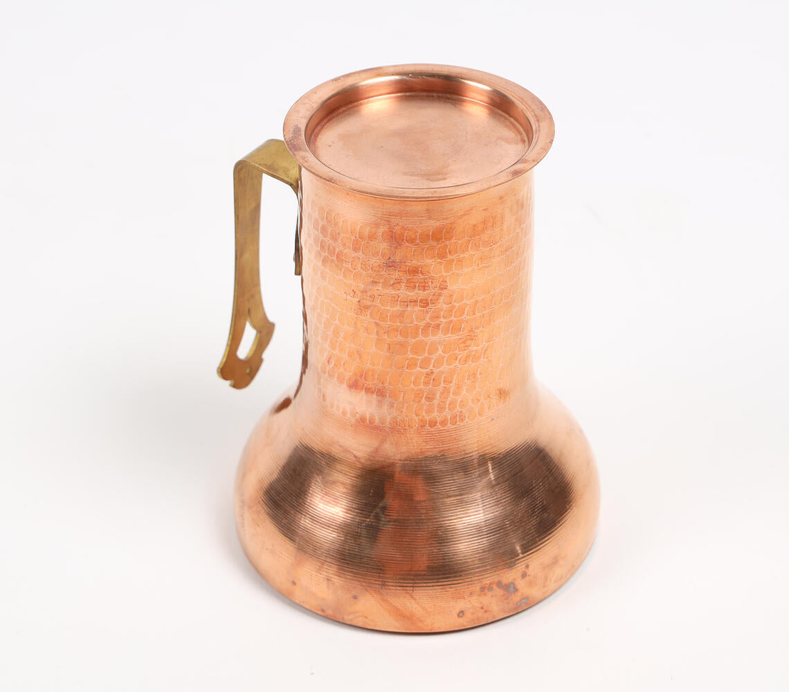 Hand Beaten Copper Water Jug