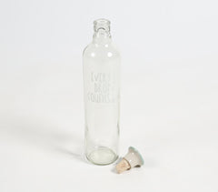 Classic Glass Water Bottle with Ceramic Stopper