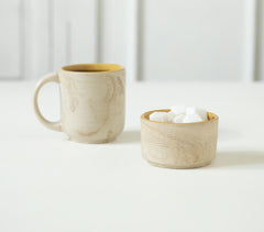 Ceramic Amber Love Sugar Bowl