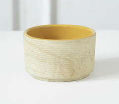 Ceramic Amber Love Sugar Bowl