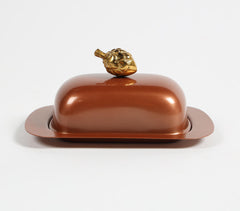 Powder-Coated Steel Classic Butter Dish