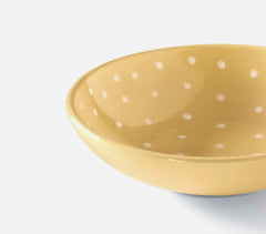 Handmade Ceramic Polka Dots Cereal Bowl