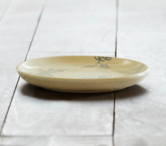 Handmade Floral Ceramic Side Plate