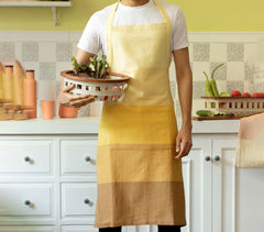 Handwoven Cotton Kitchen Apron