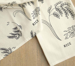 Handwoven Cotton Rice Dish Towels (Set of 2)