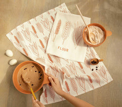 Handwoven Cotton Flour Dish Towels (Set of 2)