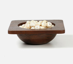 Mango Wood Turned Sinking Bowl(Small)