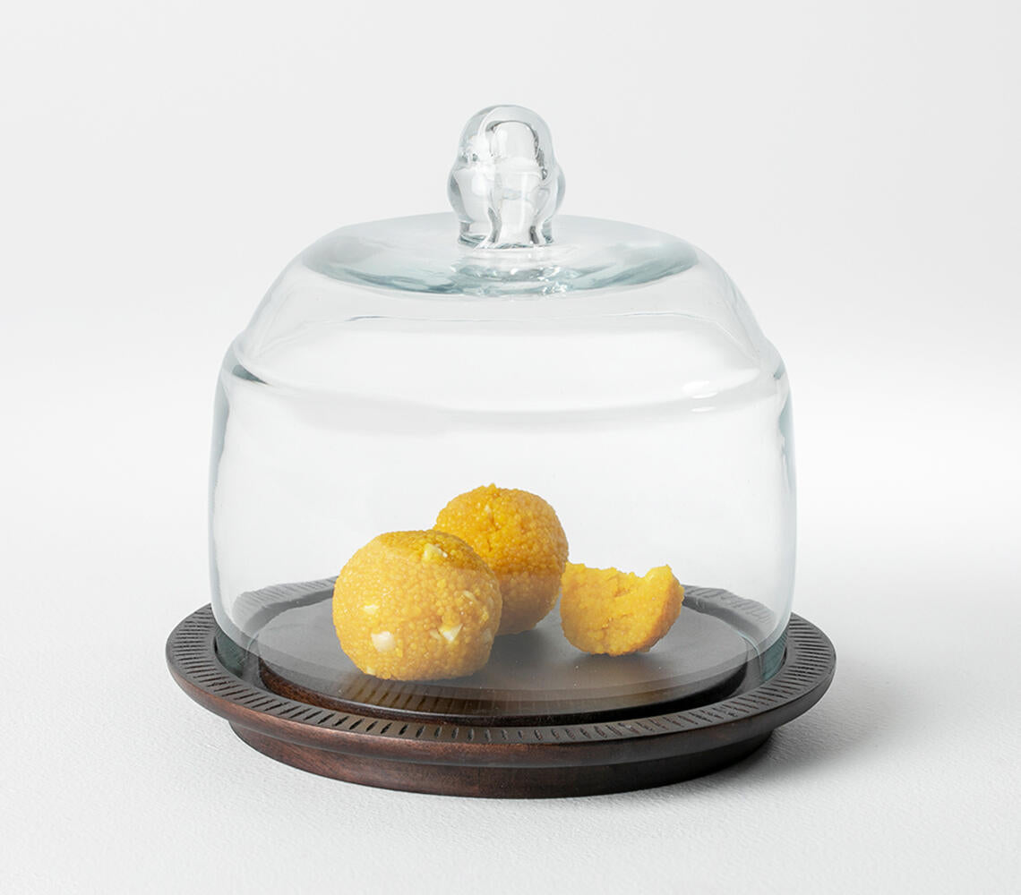 Handmade Glass Cast Cloche