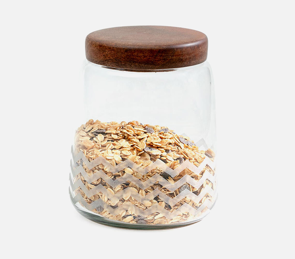 Cookie Glass Jar with Lid
