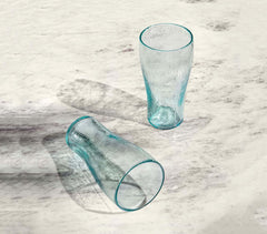 Quoise Tall Glass Tumblers (Set of 2)