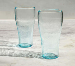 Quoise Tall Glass Tumblers (Set of 2)