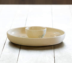 Fiore Ceramic Chip & Dip Platter