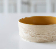 Amber Love Ceramic Serving Bowl