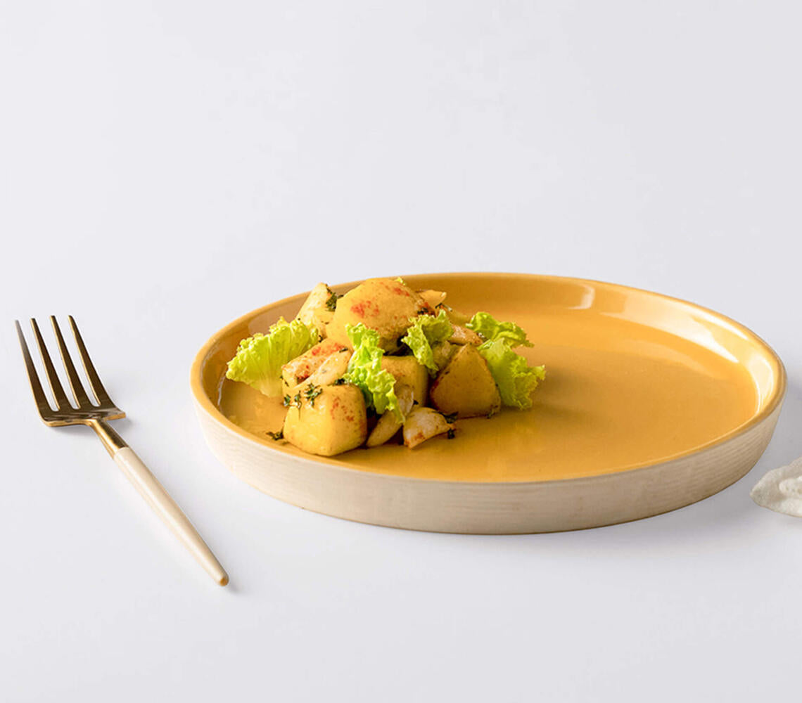 Amber Love Ceramic Side Plate