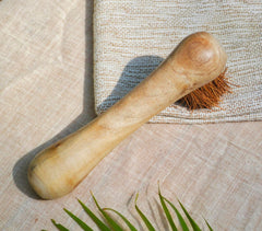 Handmade Coconut Fiber Bone Brush