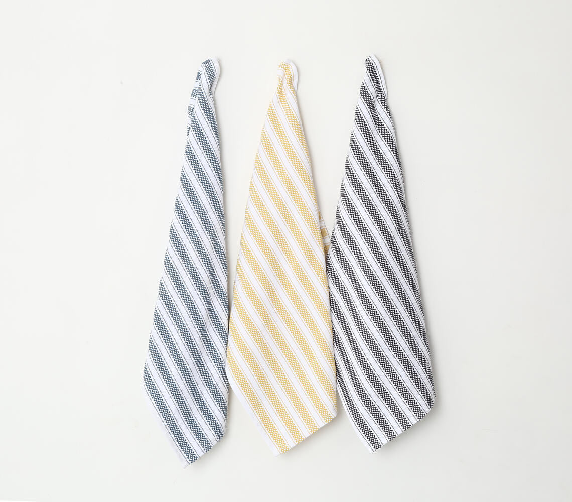 Yarn-Dyed Kitchen Towels (Set of 3) Q1