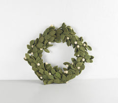Handmade Felt Christmas Wreath