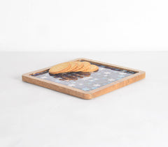 Resin & Mango Wood Cheese board