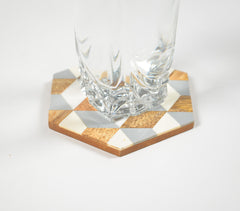Geometric Cut Coasters (set of 4)