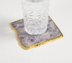 Handmade Agate Coasters (set of 4)