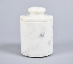 Hand Cut Classic Marble Butter Keeper