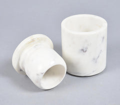 Hand Cut Classic Marble Butter Keeper