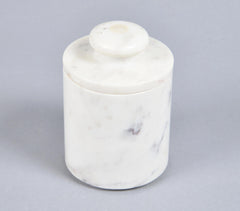 Hand Cut Classic Marble Butter Keeper