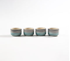 Handcrafted Ceramic dip bowls (set of 4)