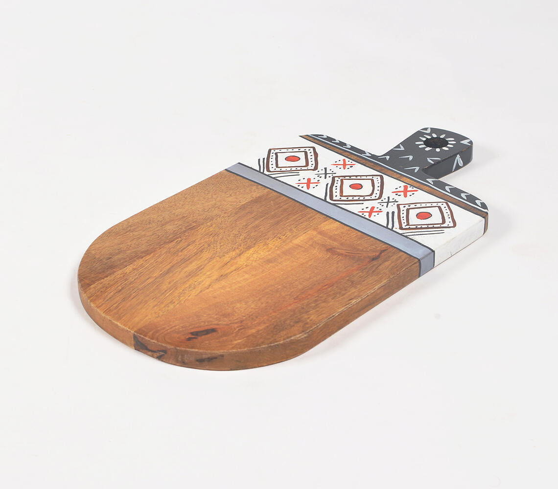 Hand Painted Paddle Chopping Board