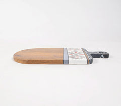 Hand Painted Paddle Chopping Board