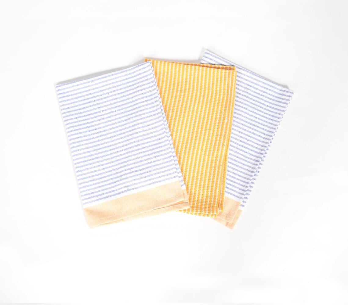 Yarn-dyed Recycled Cotton Kitchen Towel Q2