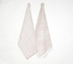 Hearts & Flowers Kitchen Towels (Set of 2)