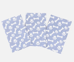 Paw Bone Printed Kitchen Towels (set of 3)