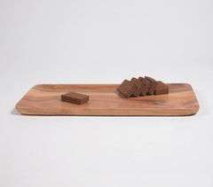 Hand Cut Acacia Wood Serving Board