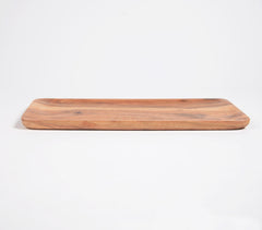 Hand Cut Acacia Wood Serving Board