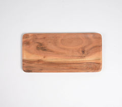 Hand Cut Acacia Wood Serving Board