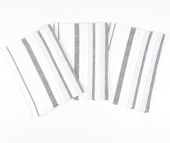 Handwoven Striped Kitchen Towels (Set of 3) Q1