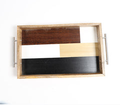 Textures of Wood Hand Cut Tray
