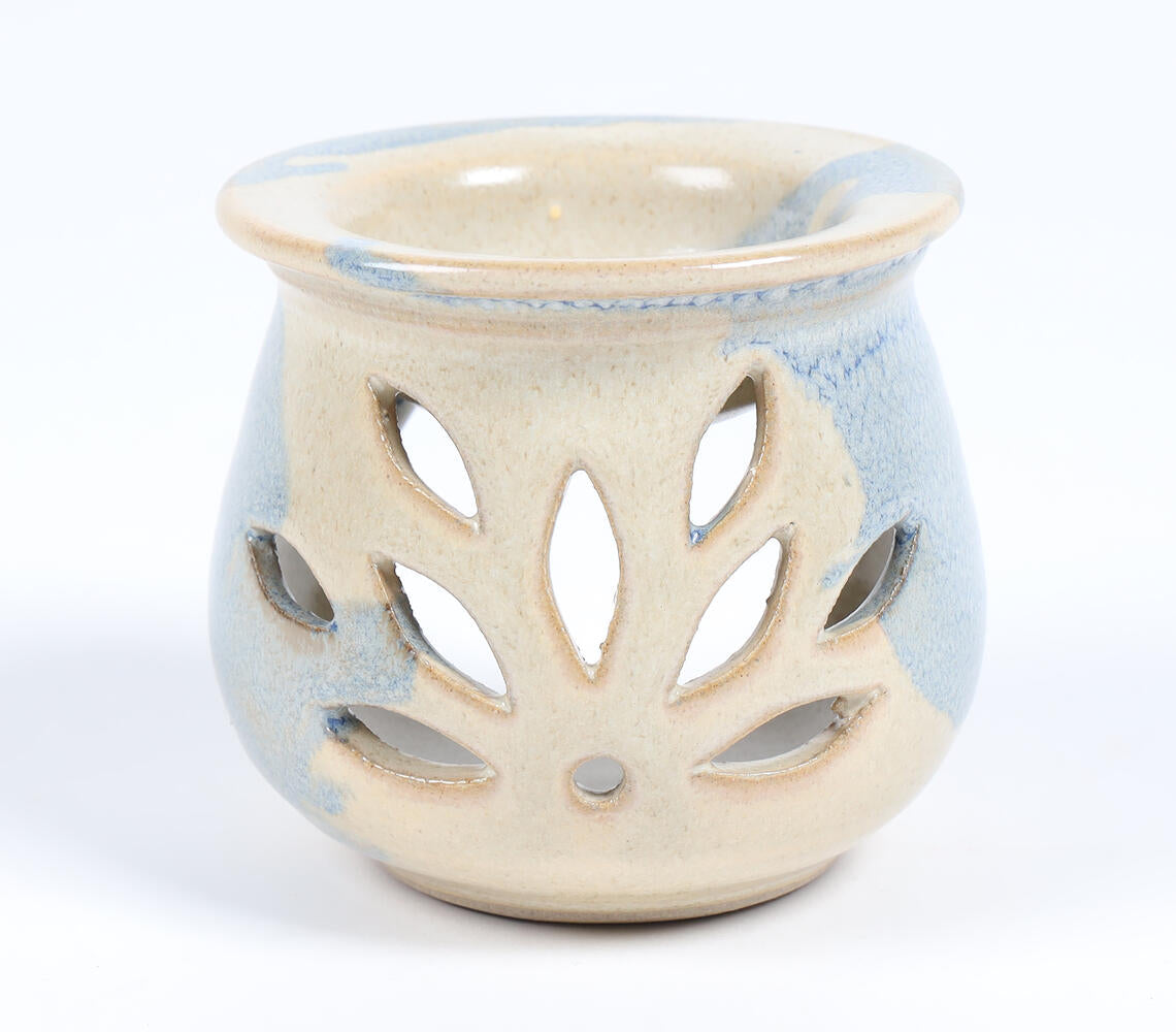 Monochromic Floral Ceramic Aroma Diffuser