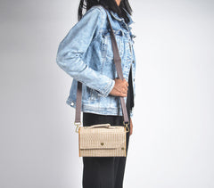 Upcycled DIY Sling Clutch with Adjustable Strap