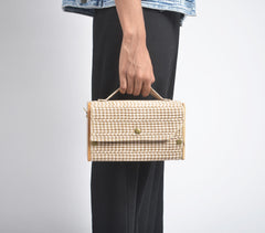 Upcycled DIY Sling Clutch with Adjustable Strap