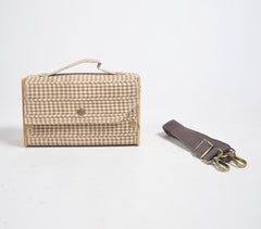 Upcycled DIY Sling Clutch with Adjustable Strap