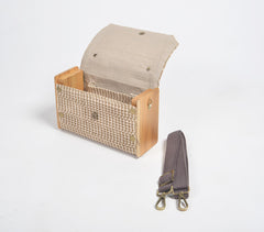 Upcycled DIY Sling Clutch with Adjustable Strap