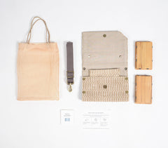Upcycled DIY Sling Clutch with Adjustable Strap