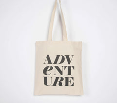 Adventure Cotton Canvas Tote Bag